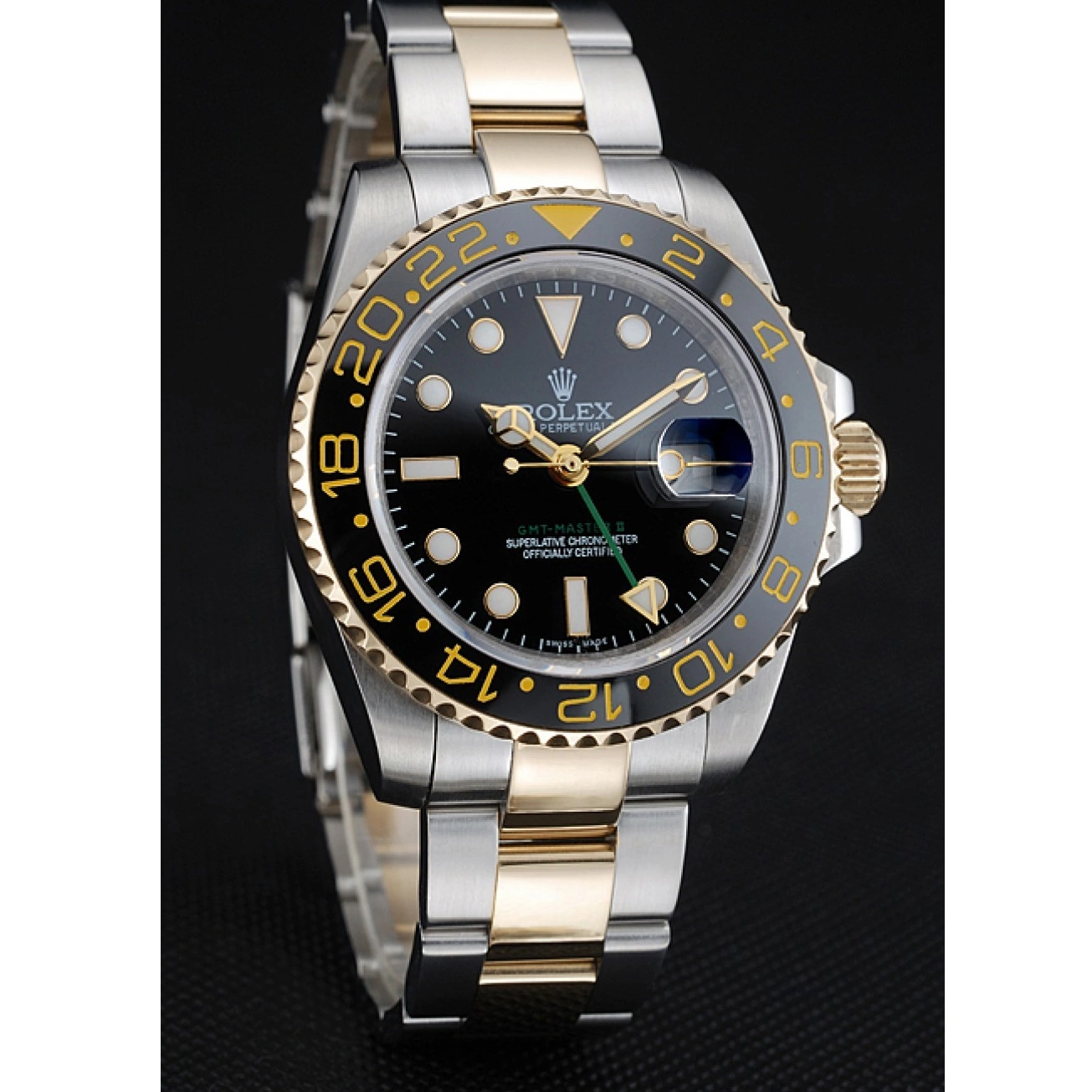 Best AAA Replica Sites Master Black Rolex GMT Bezel 80295 Swiss Dial Black 0725
